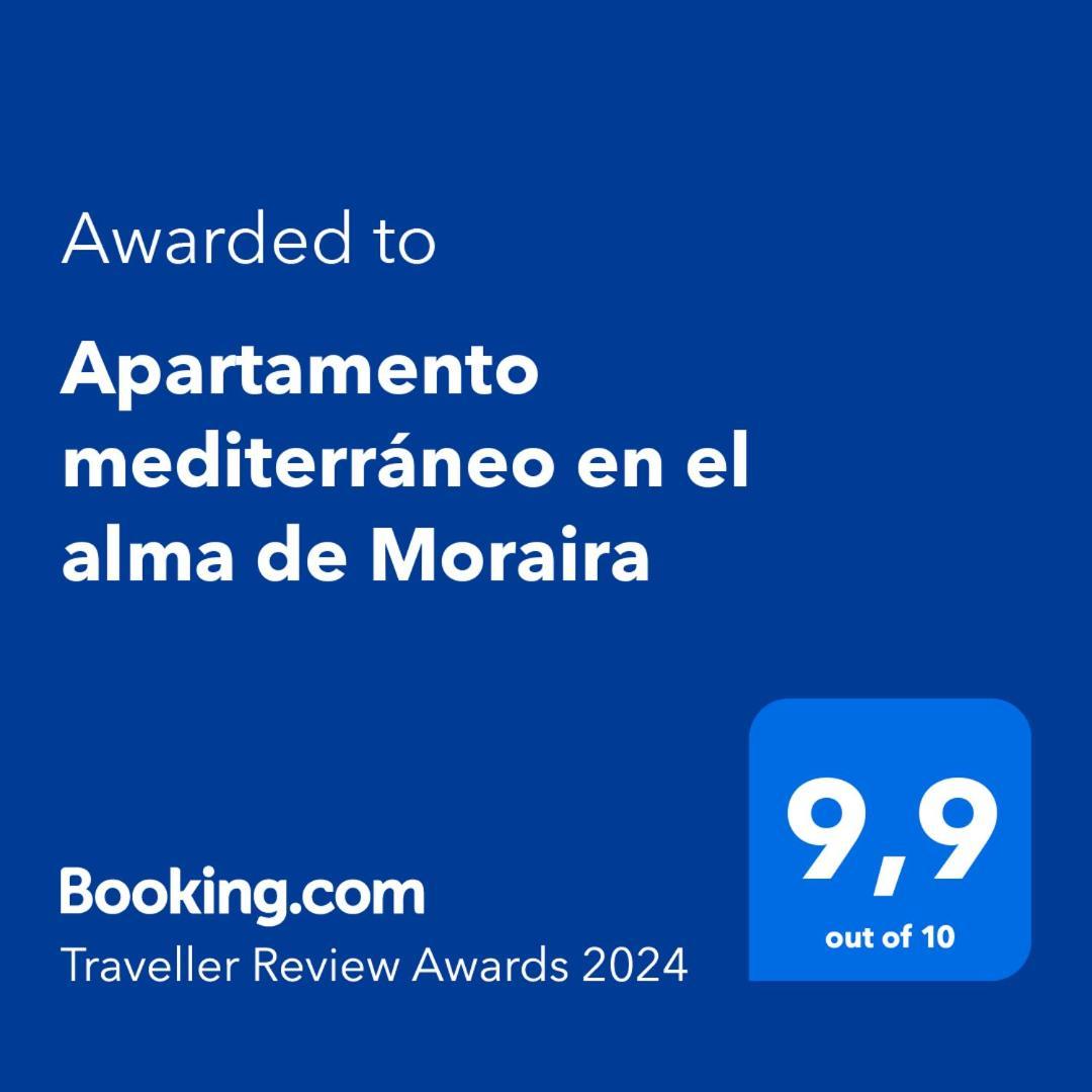 Apartamento Mediterraneo En El Alma De Moraira Eksteriør billede